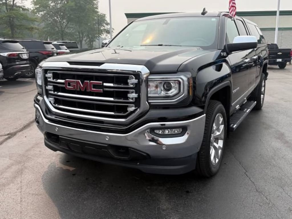 Used 2018 GMC Sierra 1500 SLT Truck Double Cab