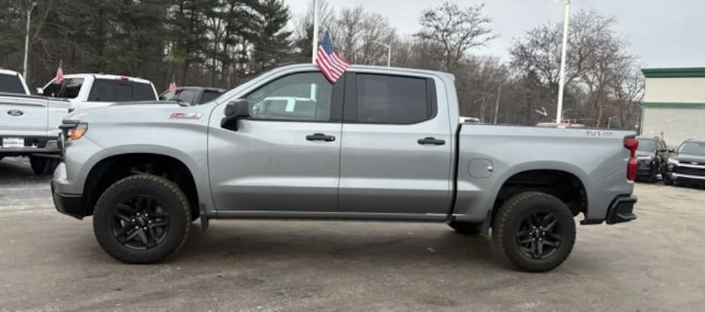 Used 2023 Chevrolet Silverado 1500 Custom Trail Boss Truck Crew Cab
