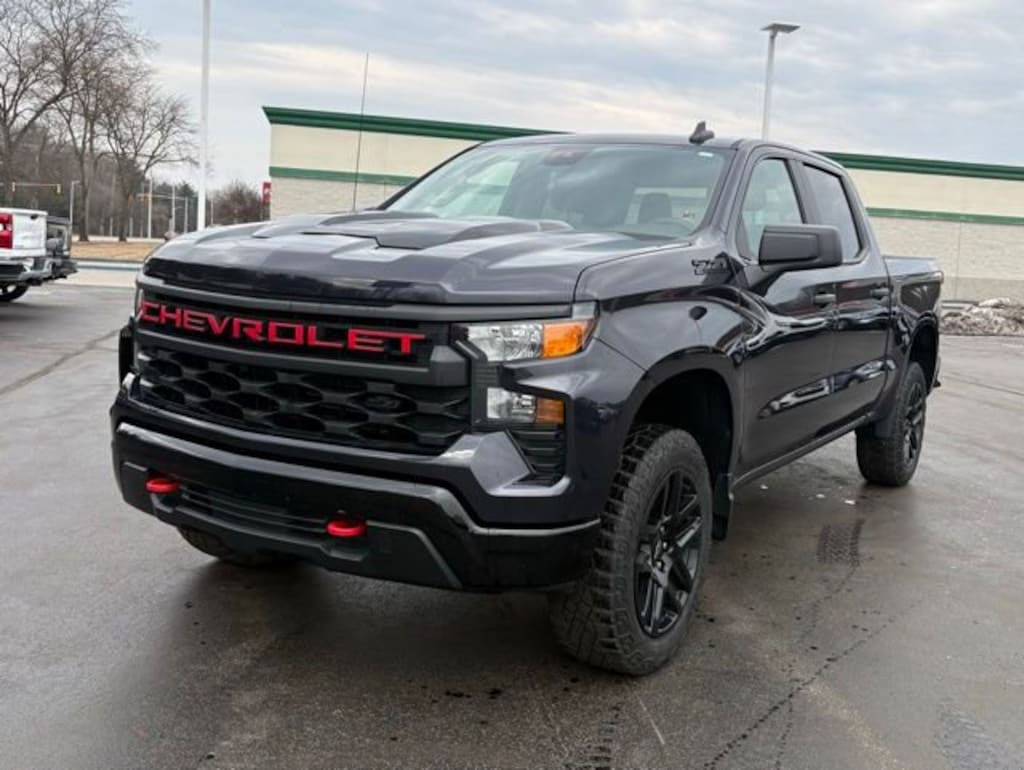 Used 2023 Chevrolet Silverado 1500 Custom Trail Boss Truck Crew Cab