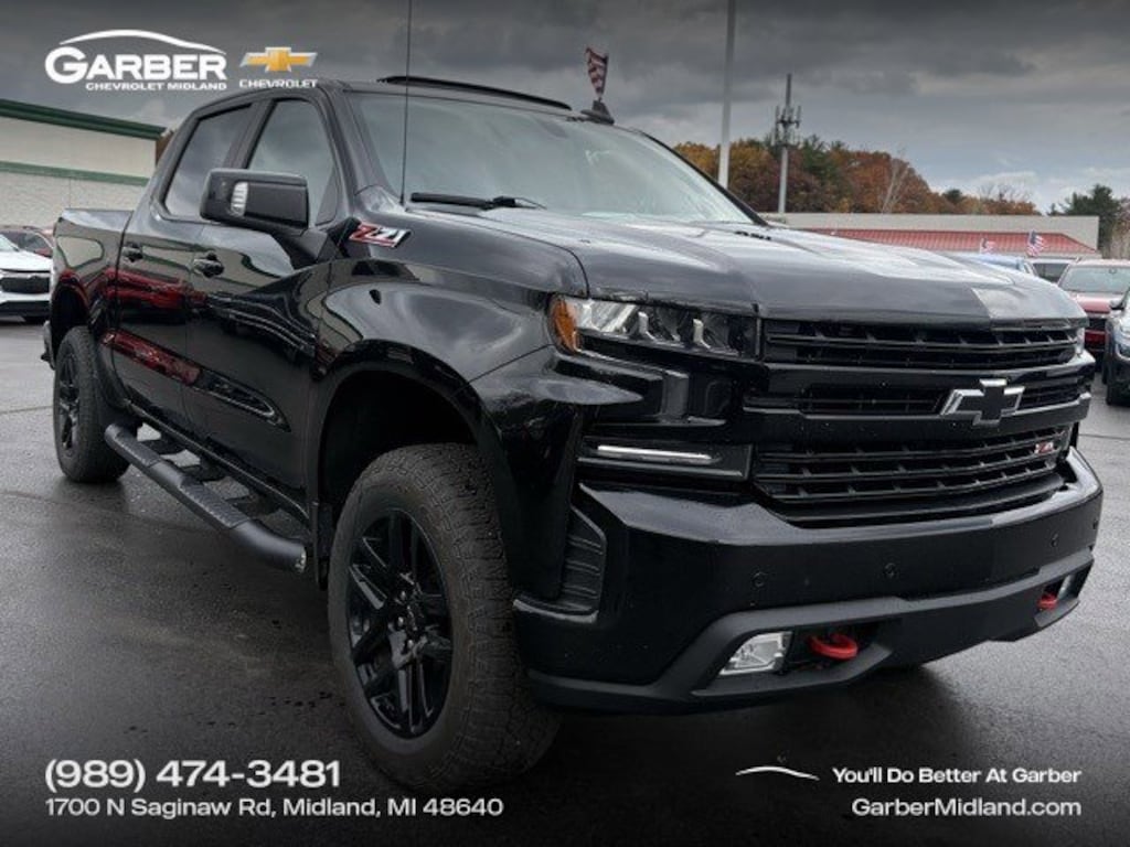 Used 2020 Chevrolet Silverado 1500 LT Trail Boss Truck Crew Cab