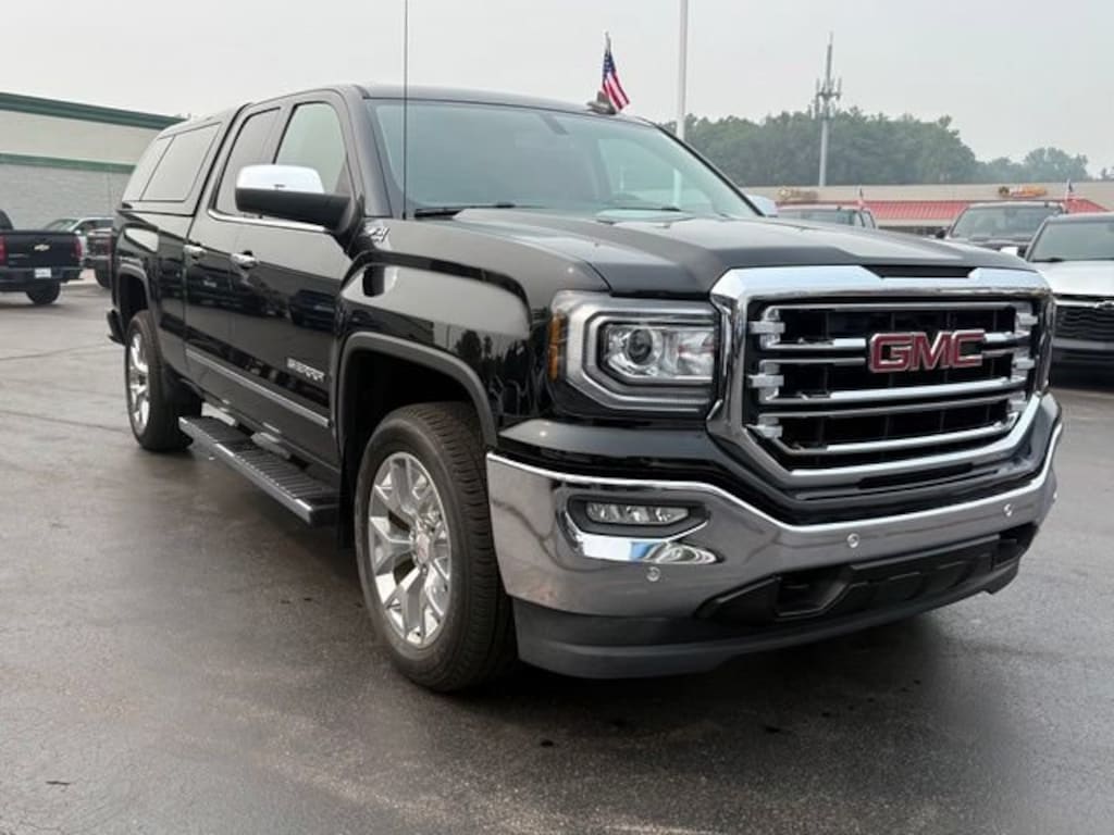 Used 2018 GMC Sierra 1500 SLT Truck Double Cab