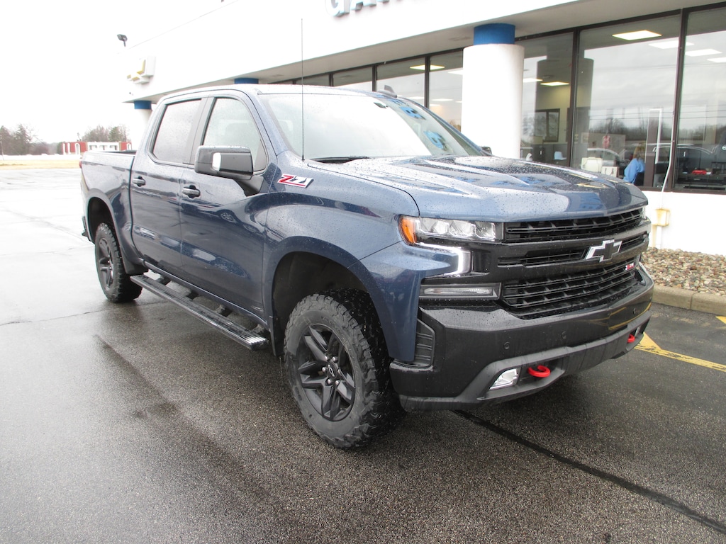 Used 2021 Chevrolet Silverado 1500 LT Trail Boss Truck Crew Cab