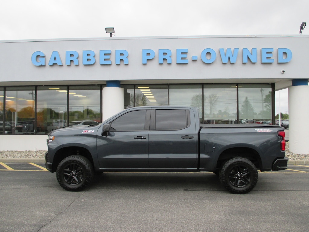 Used 2021 Chevrolet Silverado 1500 LT Trail Boss Truck Crew Cab