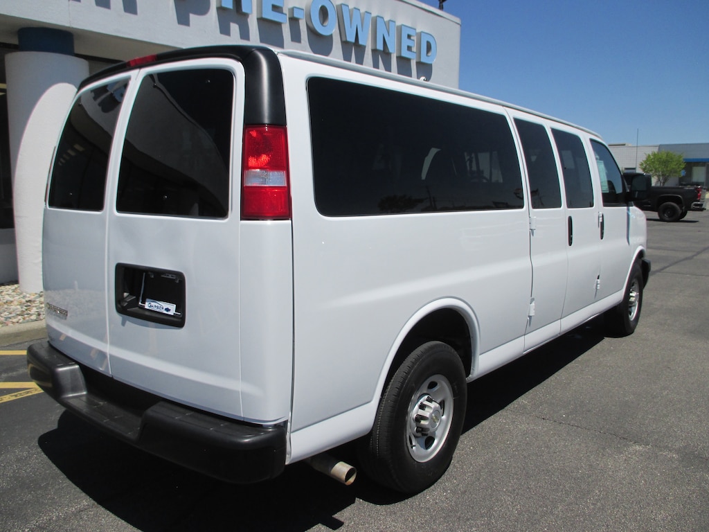 Used 2024 Chevrolet Express Passenger 3500 1LS Van Extended Passenger Van