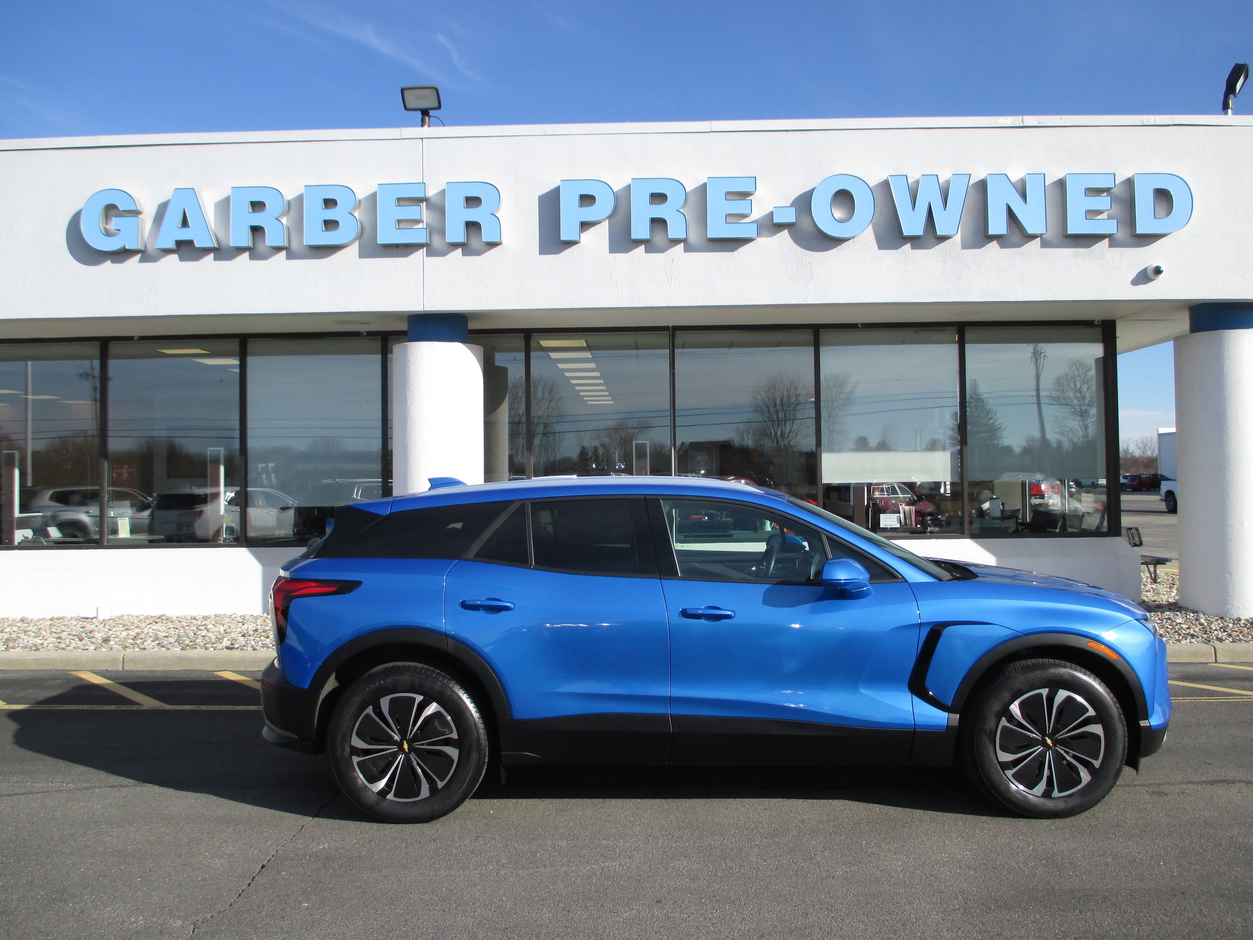 Used 2024 Chevrolet Blazer EV LT with VIN 3GNKDBRJXRS103895 for sale in Saginaw, MI