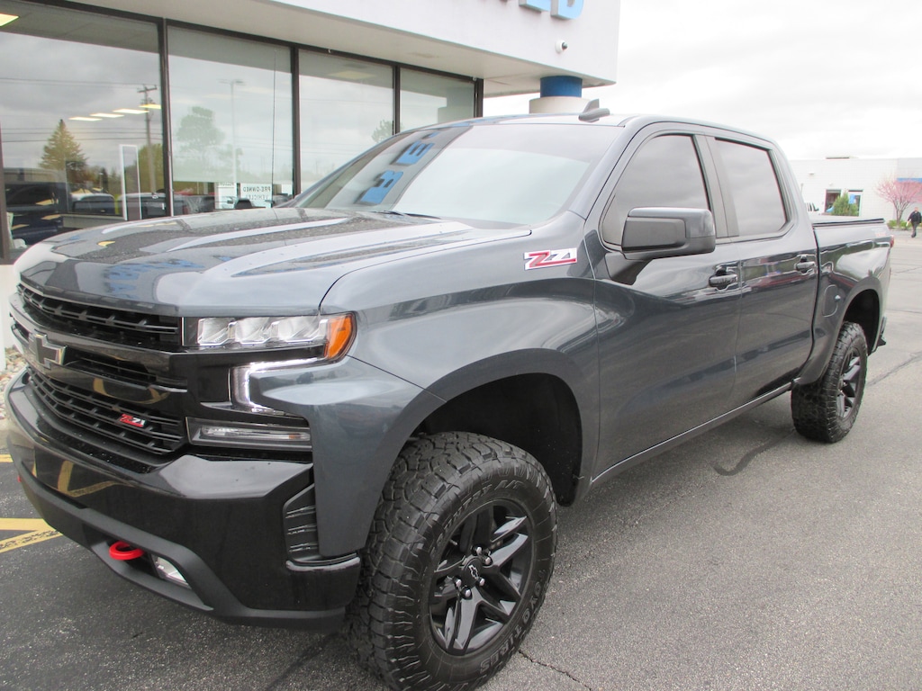 Used 2021 Chevrolet Silverado 1500 LT Trail Boss Truck Crew Cab