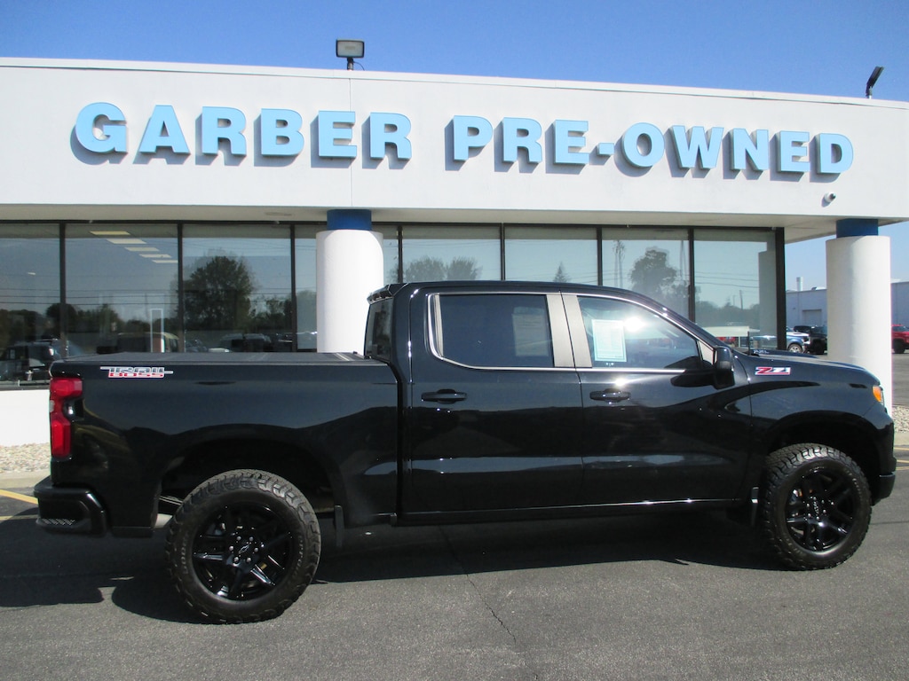 Used 2023 Chevrolet Silverado 1500 LT Trail Boss Truck Crew Cab