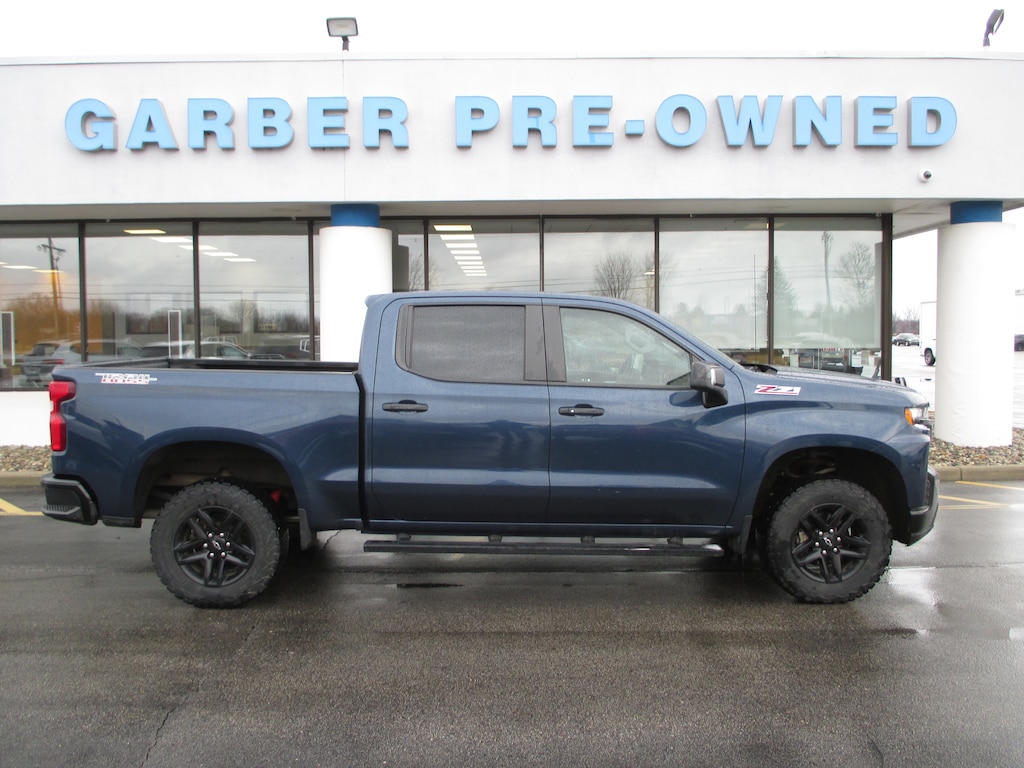 Used 2021 Chevrolet Silverado 1500 LT Trail Boss Truck Crew Cab