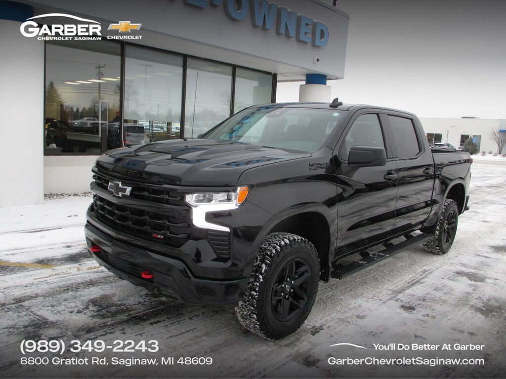 Used 2024 Chevrolet Silverado 1500 LT Trail Boss Truck Crew Cab