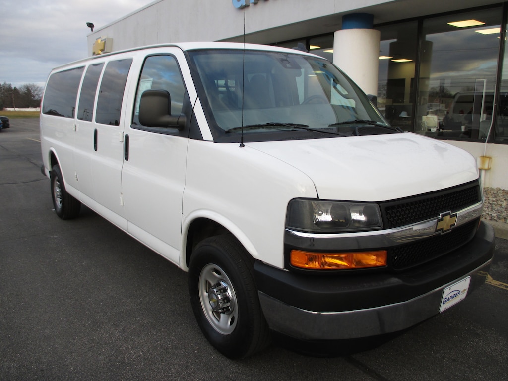 Used 2024 Chevrolet Express Passenger 3500 1LT Van Extended Passenger Van