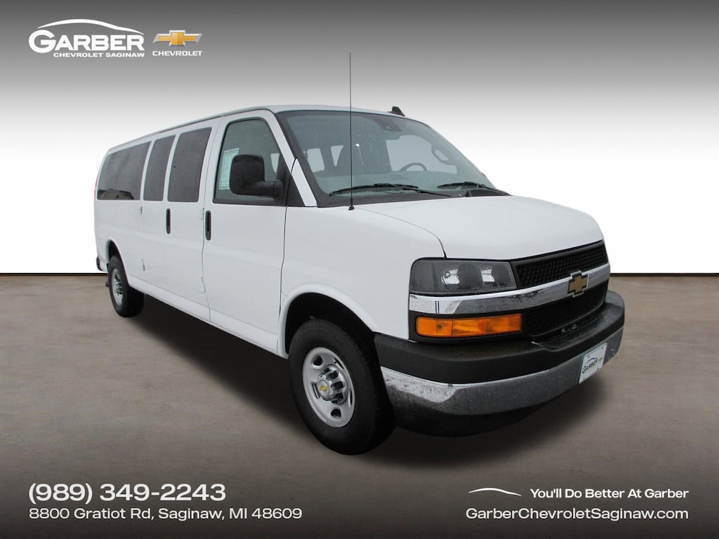 Used 2025 Chevrolet Express Passenger 1LT Van Extended Passenger Van