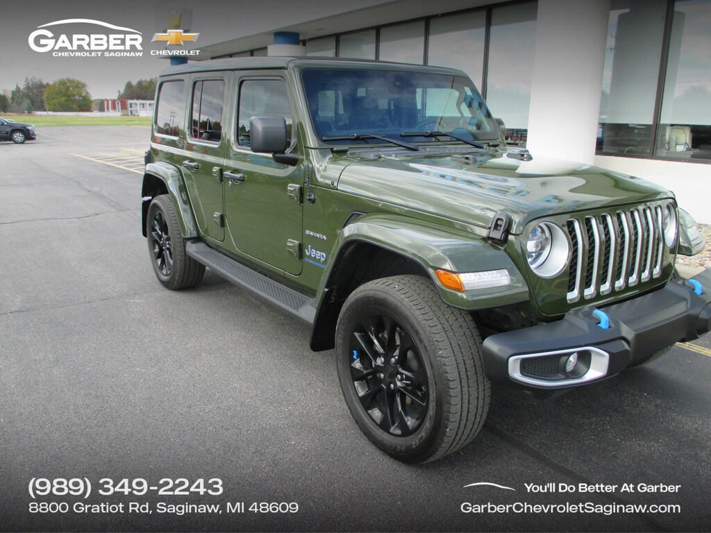 Used 2023 Jeep Wrangler 4xe Sahara 4x4 SUV
