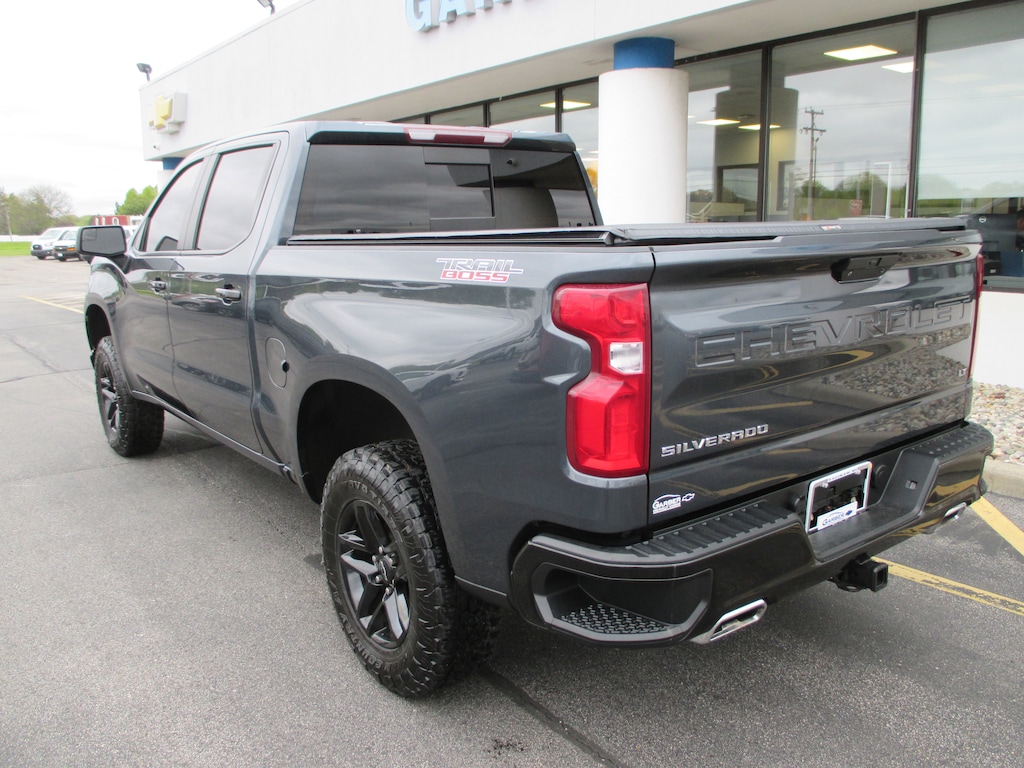 Used 2021 Chevrolet Silverado 1500 LT Trail Boss Truck Crew Cab