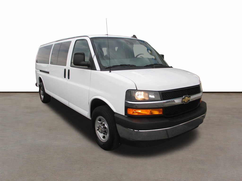 Used 2024 Chevrolet Express Passenger 3500 1LT Van Extended Passenger Van