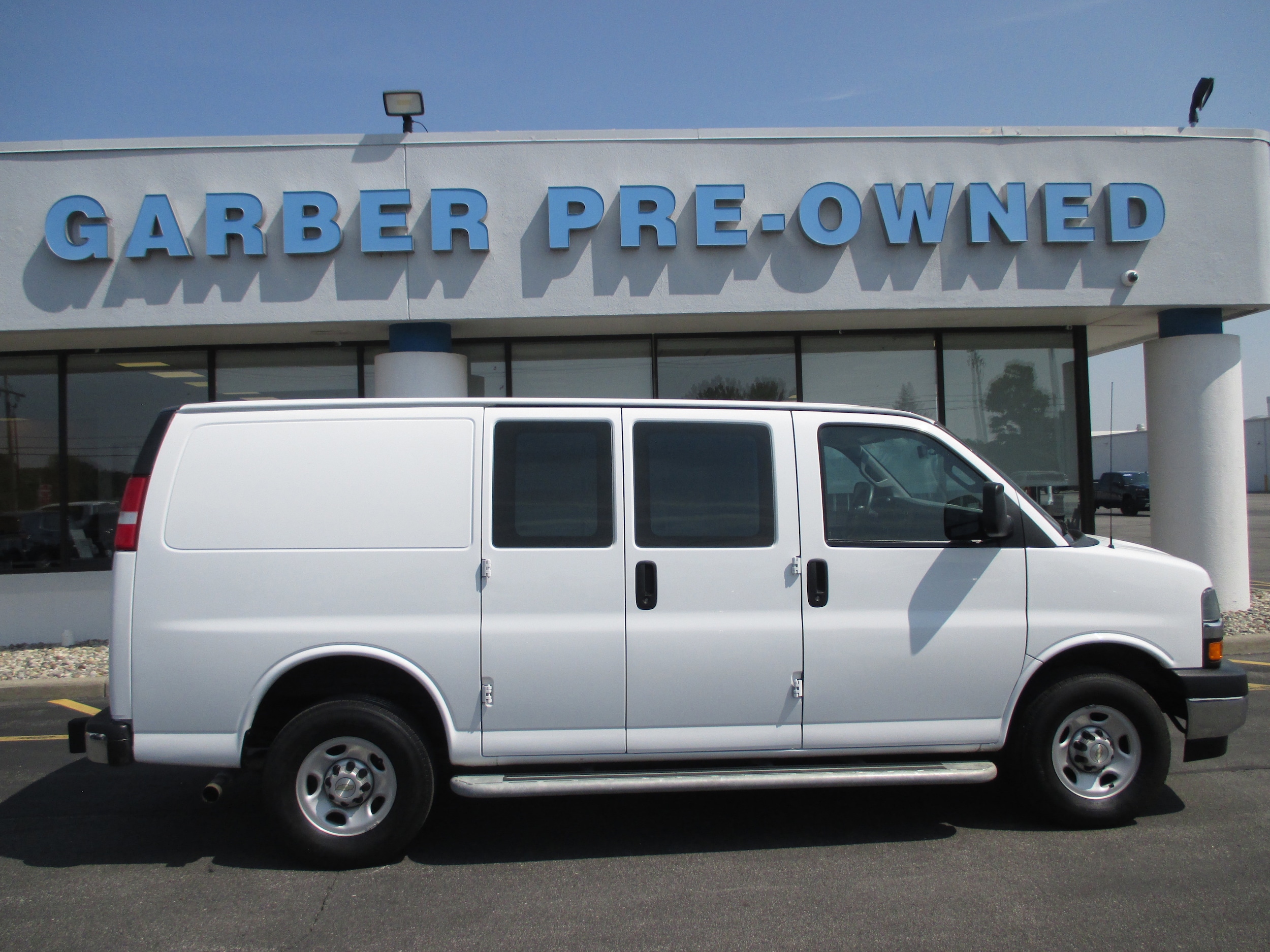 Used 2023 Chevrolet Express Cargo Work Van with VIN 1GCWGAFP6P1132667 for sale in Saginaw, MI