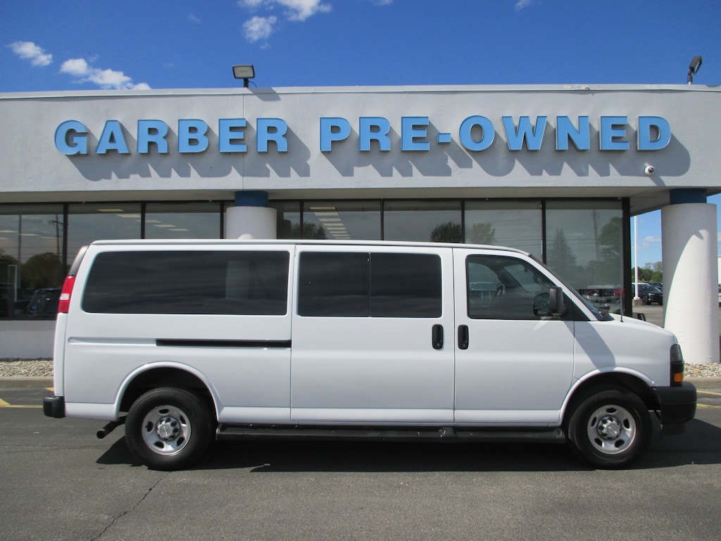 Used 2023 Chevrolet Express Passenger 3500 1LS Van Extended Passenger Van