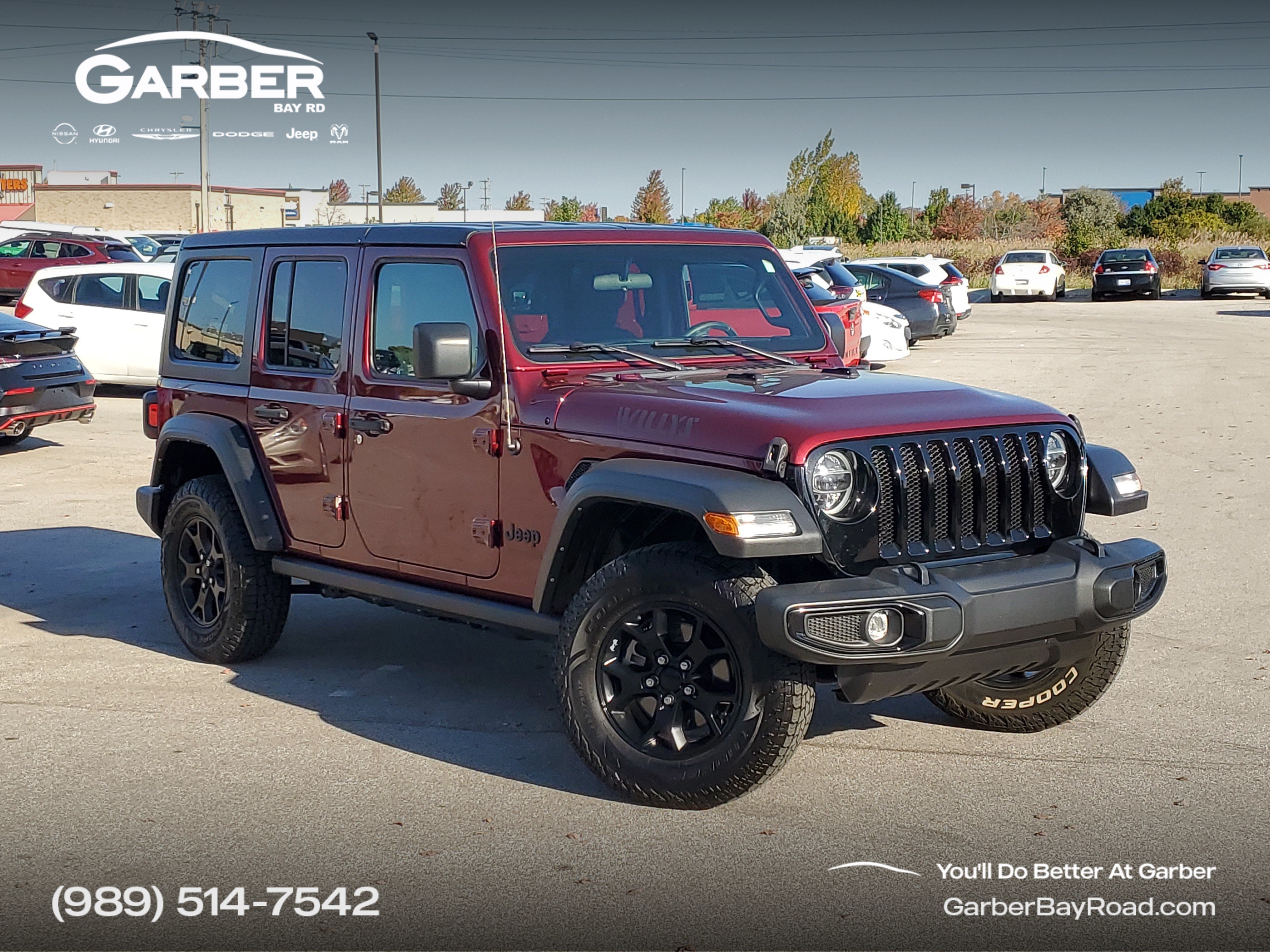 Used 2021 Jeep Wrangler Unlimited Willys SUV