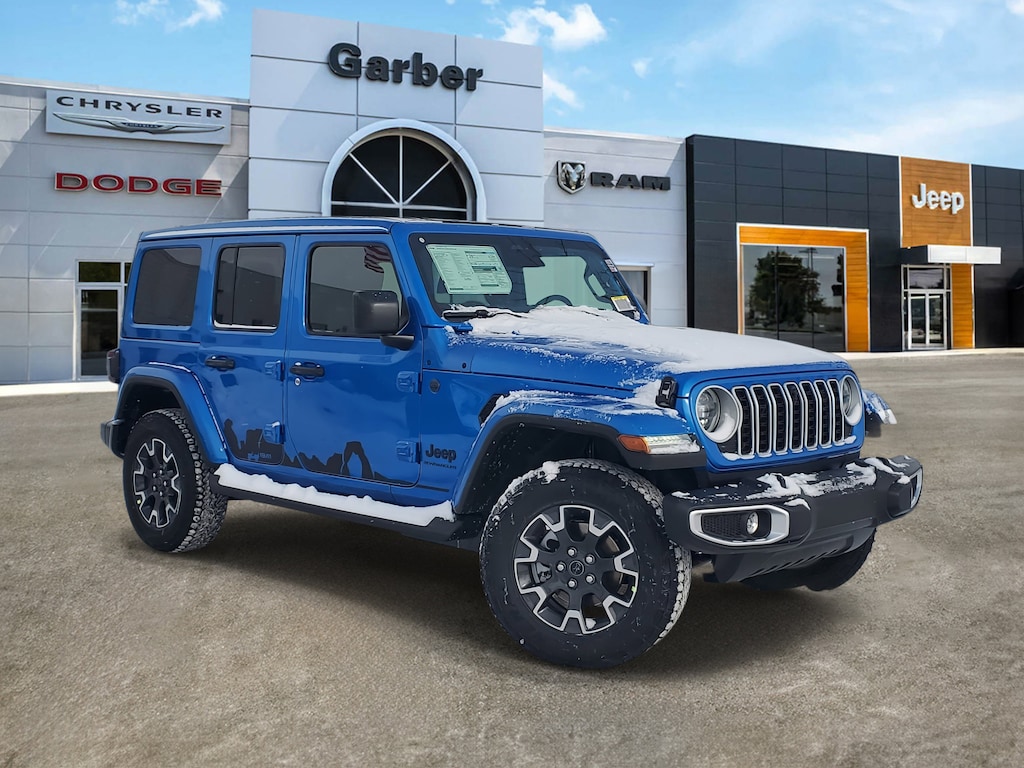 New 2026 Jeep Wrangler 4-DOOR SAHARA Sport Utility