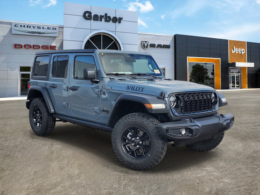New 2026 Jeep Wrangler 4-DOOR WILLYS Sport Utility