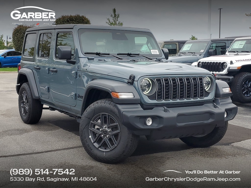 New 2026 Jeep Wrangler 4-DOOR SPORT S Sport Utility
