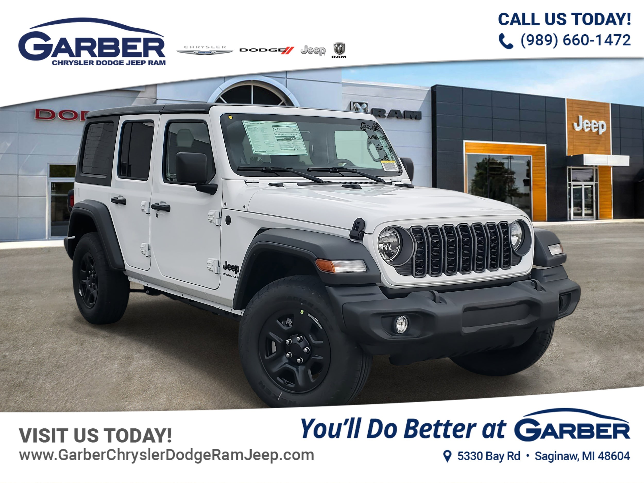 2025 Jeep Wrangler 4-DOOR SPORT