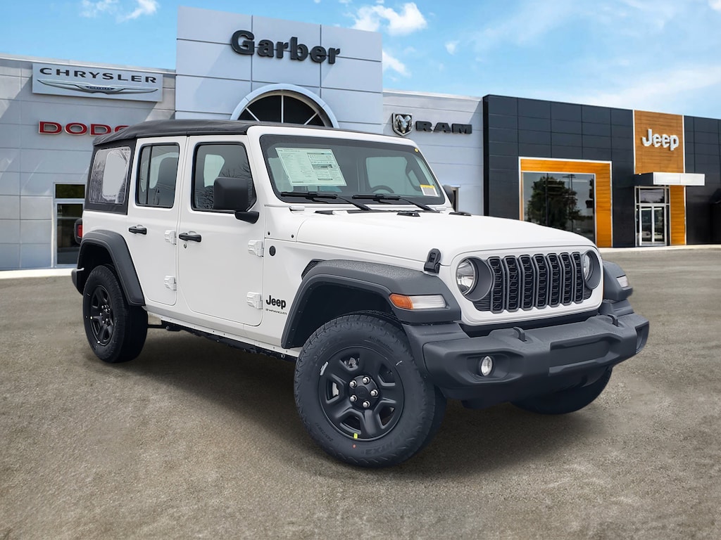 New 2026 Jeep Wrangler 4-DOOR SPORT Sport Utility