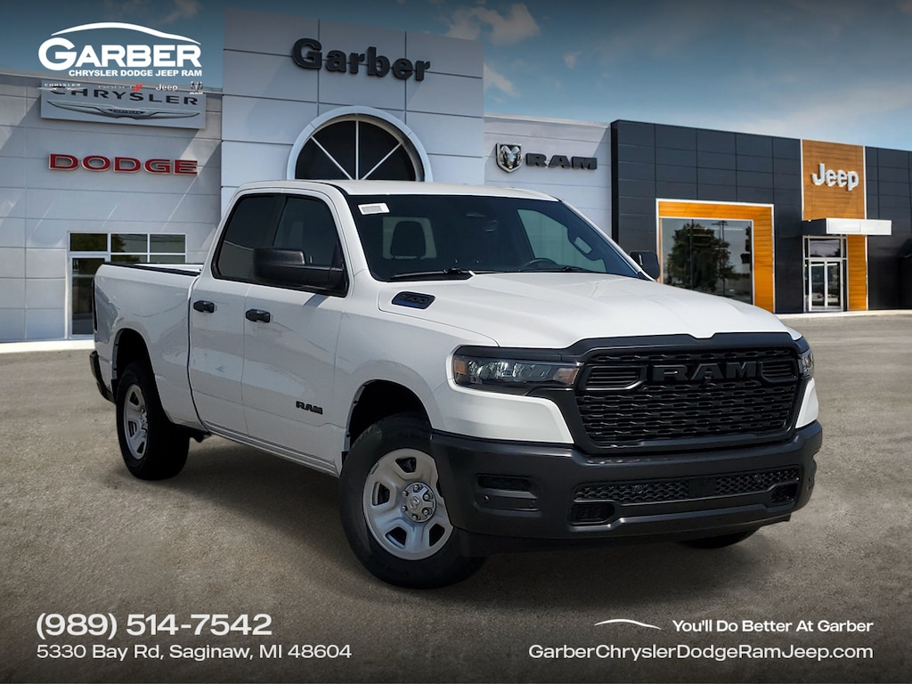 New 2026 Ram 1500 TRADESMAN QUAD CAB 4X4 6'4 BOX Pickup