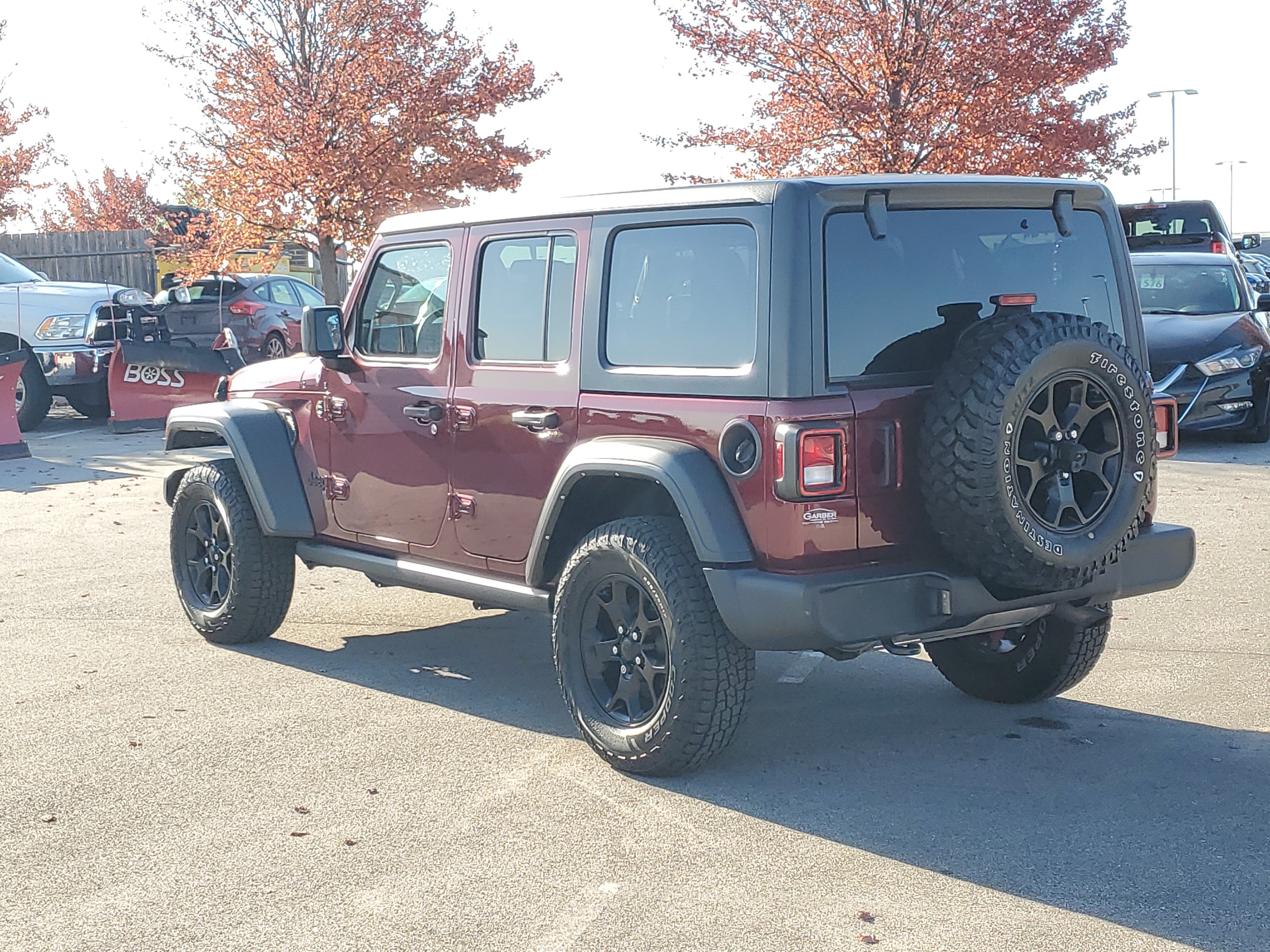 Used 2021 Jeep Wrangler Unlimited Willys SUV