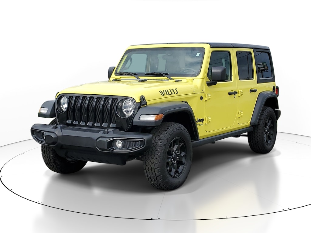 Used 2022 Jeep Wrangler Unlimited Willys SUV