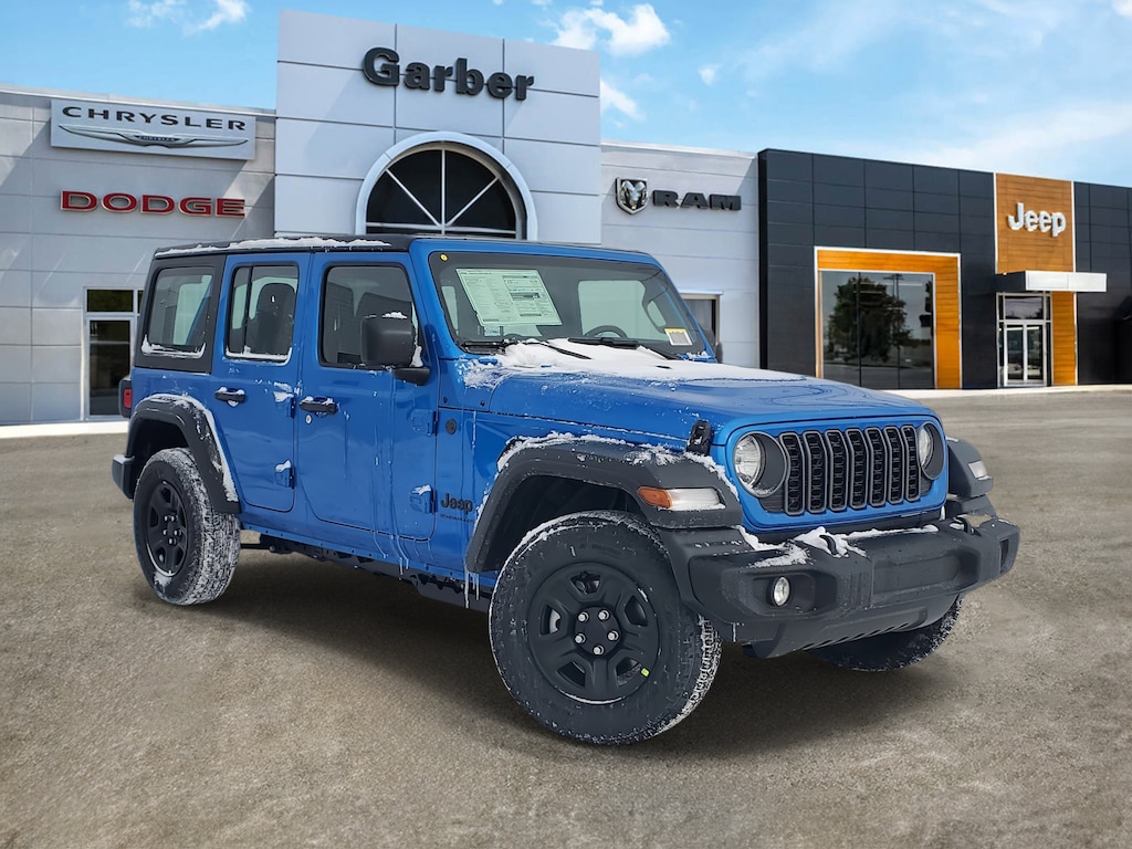 New 2026 Jeep Wrangler 4-DOOR SPORT Sport Utility