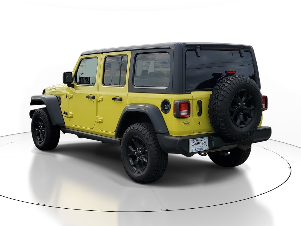 Used 2022 Jeep Wrangler Unlimited Willys SUV