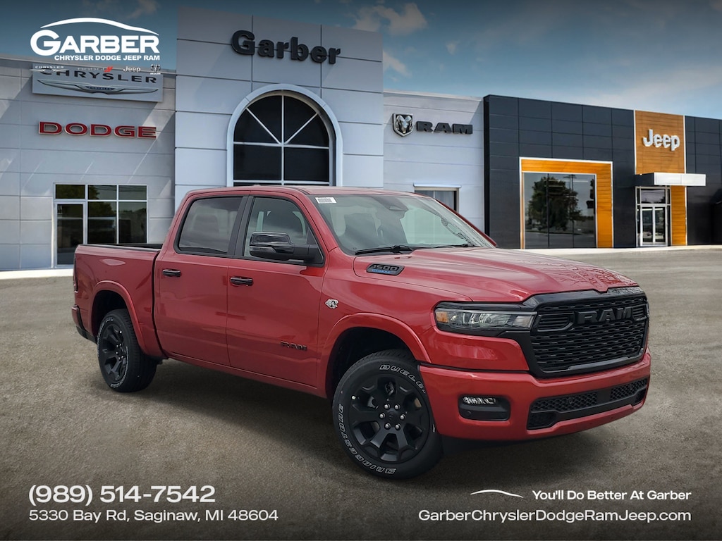 New 2026 Ram 1500 BIG HORN CREW CAB 4X4 5'7 BOX Pickup