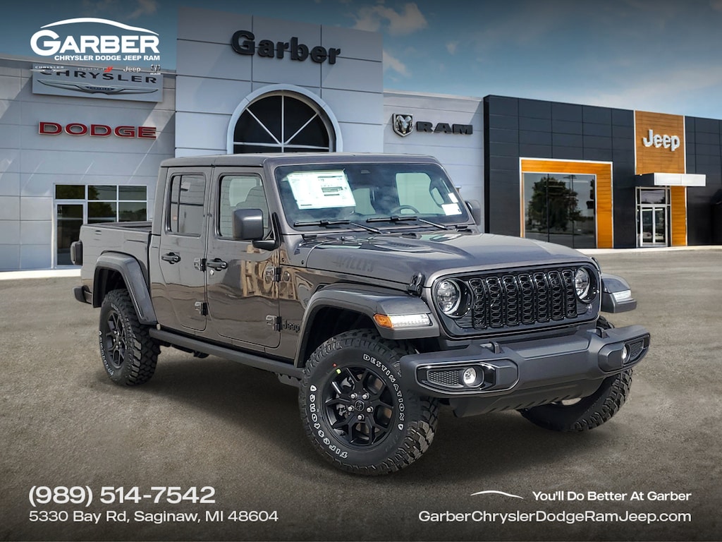 New 2027 Jeep Gladiator WILLYS 4X4 Pickup