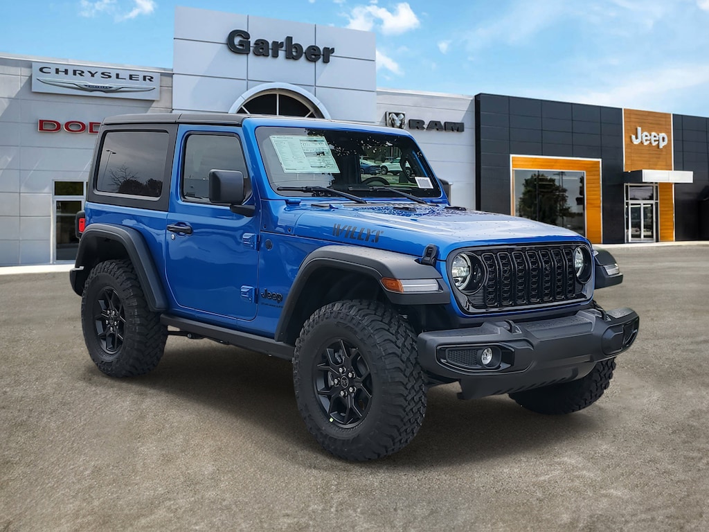 New 2026 Jeep Wrangler 2-DOOR WILLYS Sport Utility