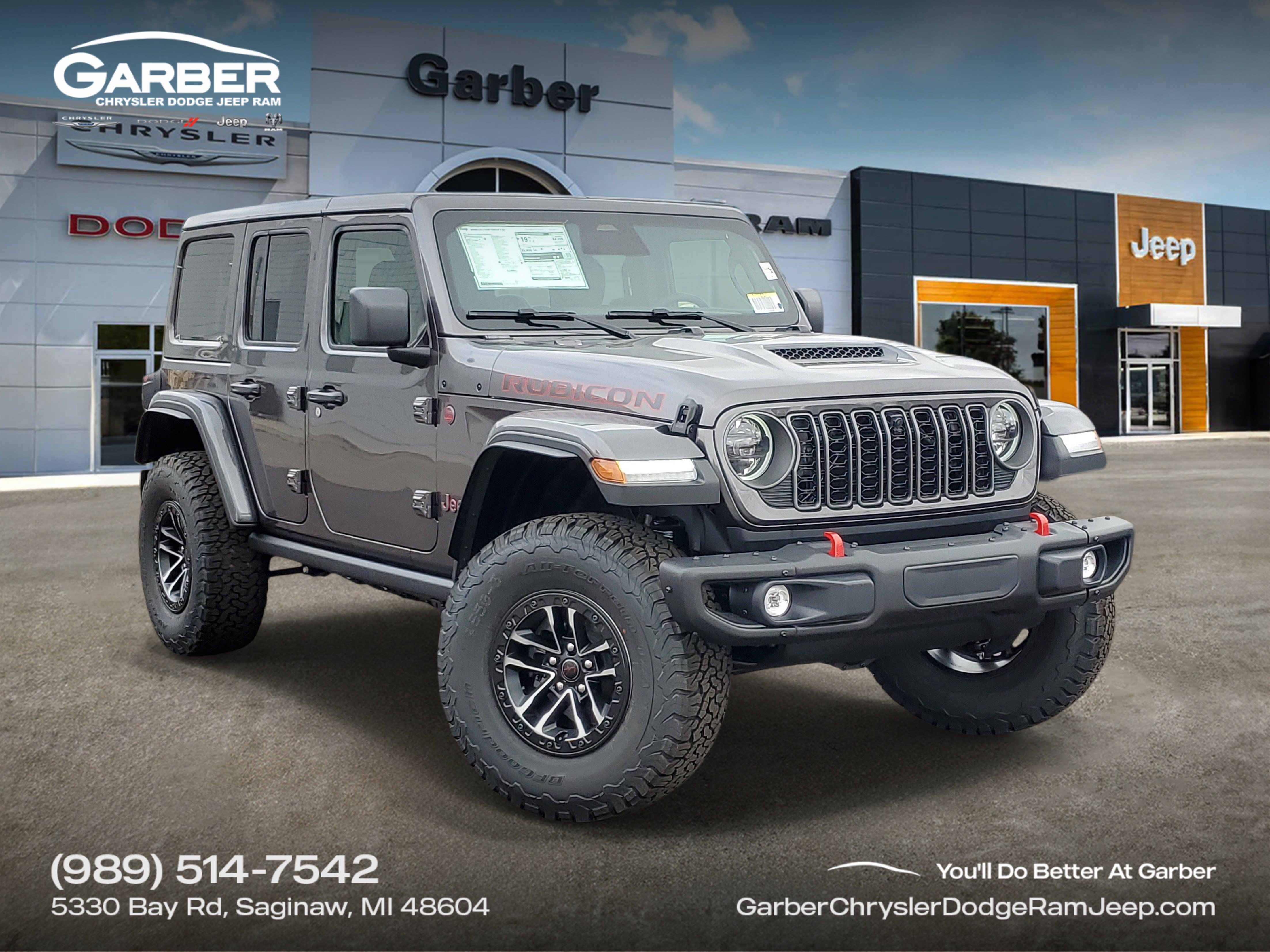 New 2027 Jeep Wrangler 4-DOOR RUBICON X Sport Utility
