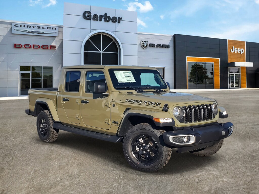 New 2025 Jeep Gladiator HIGH TIDE 4X4 Pickup