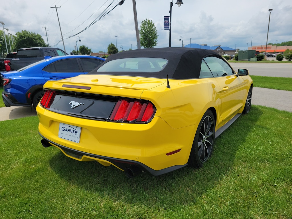 Used 2016 Ford Mustang EcoBoost Premium Convertible
