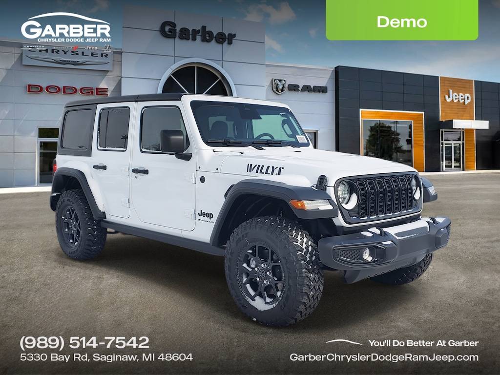 New 2026 Jeep Wrangler 4-DOOR WILLYS Sport Utility