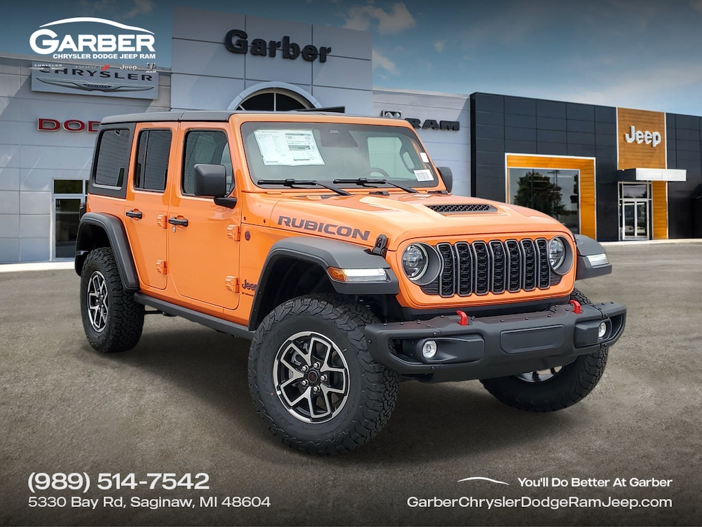 New 2026 Jeep Wrangler 4-DOOR RUBICON Sport Utility