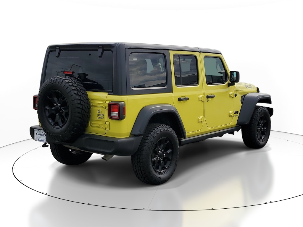 Used 2022 Jeep Wrangler Unlimited Willys SUV