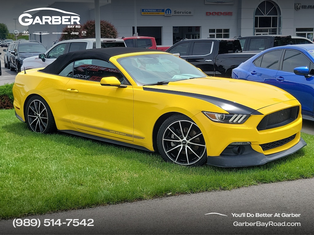 Used 2016 Ford Mustang EcoBoost Premium Convertible