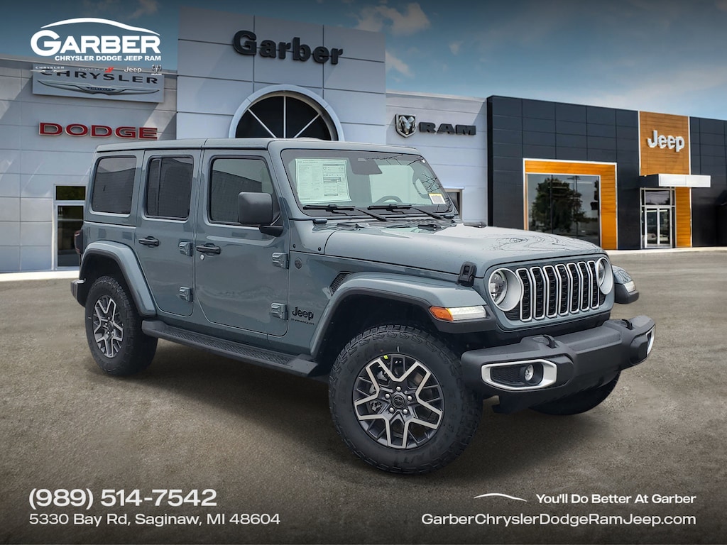 New 2026 Jeep Wrangler 4-DOOR SAHARA Sport Utility