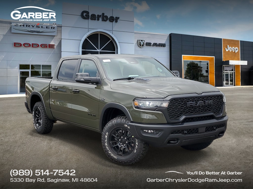 New 2027 Ram 1500 REBEL CREW CAB 4X4 5'7 BOX Pickup