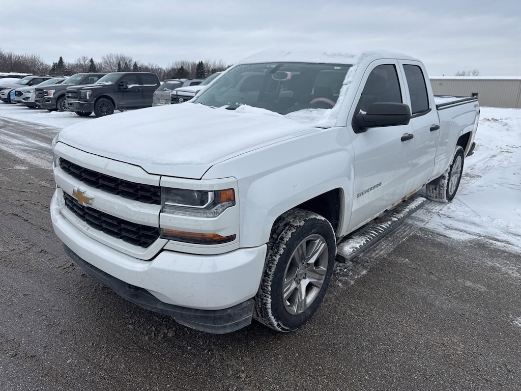 Used 2017 Chevrolet Silverado 1500 Custom Truck Double Cab