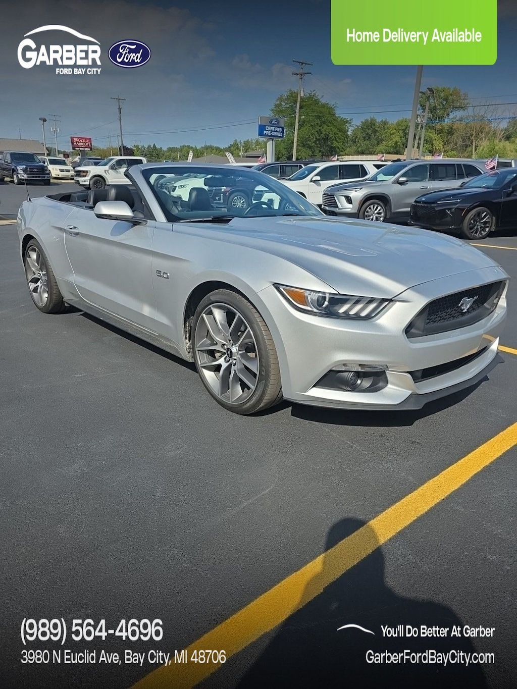 Used 2015 Ford Mustang GT Premium Convertible