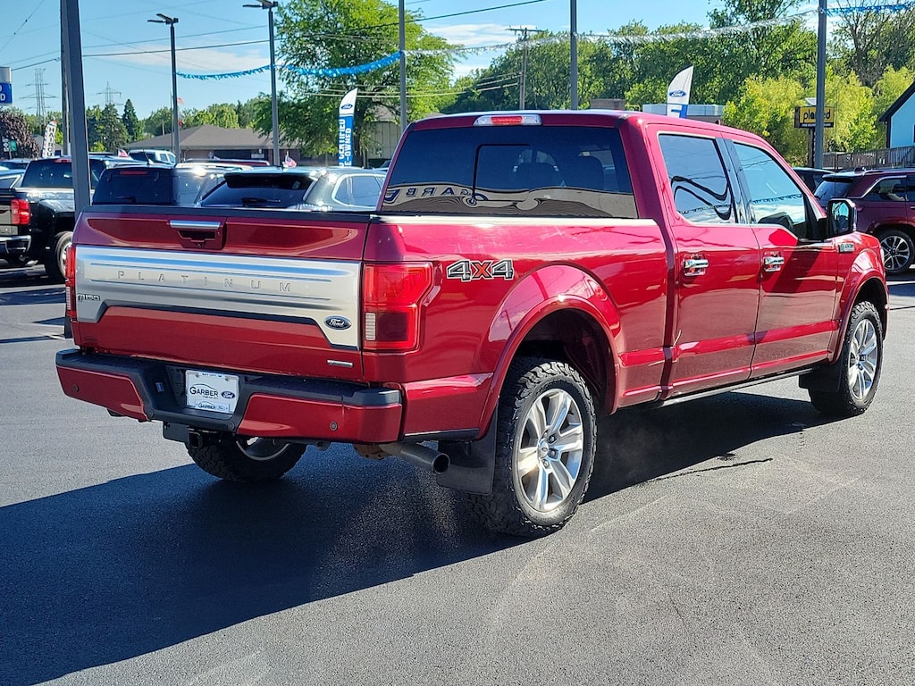 Used 2019 Ford F-150 Platinum Truck SuperCrew Cab