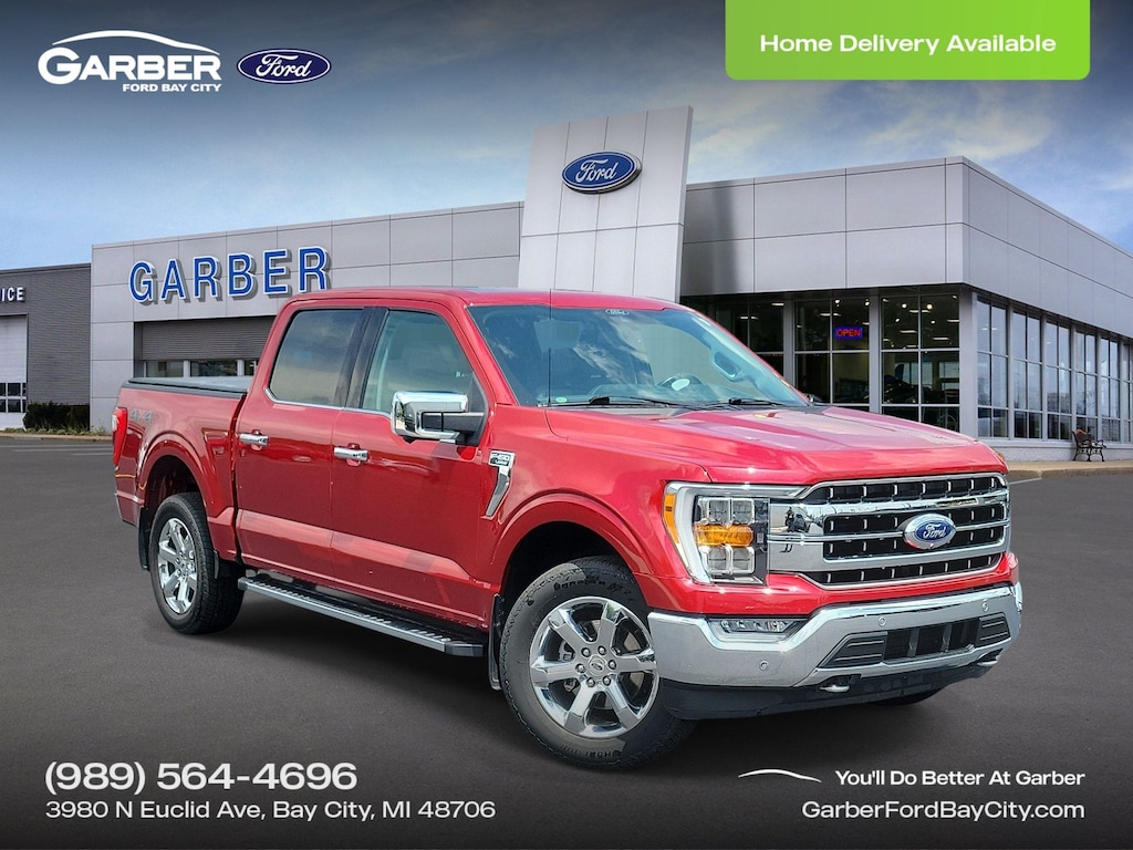 Certified 2021 Ford F-150 Lariat Truck SuperCrew Cab