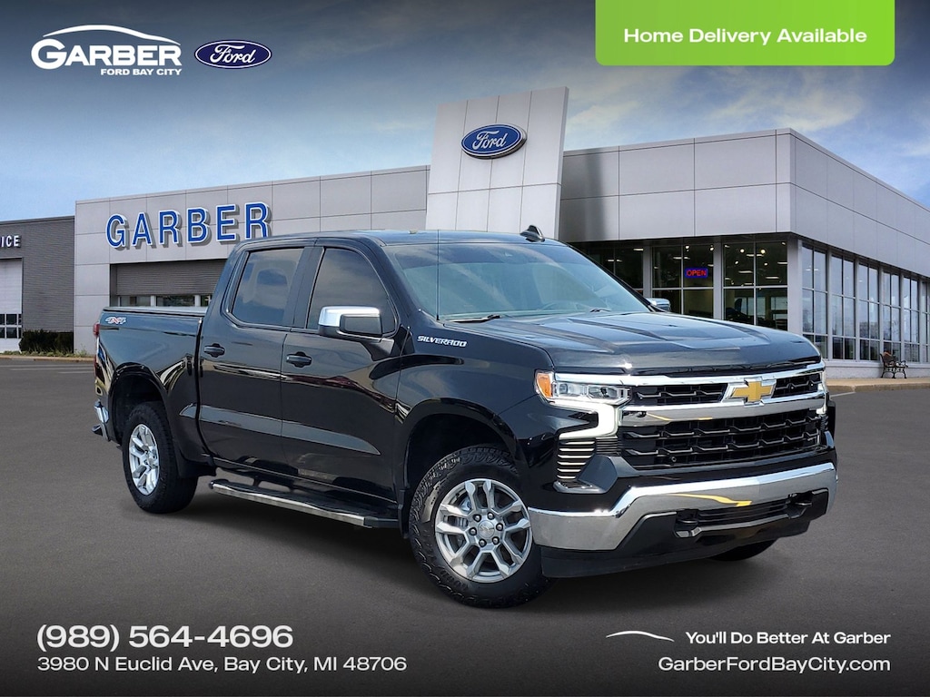 Certified 2023 Chevrolet Silverado 1500 LT Truck Crew Cab