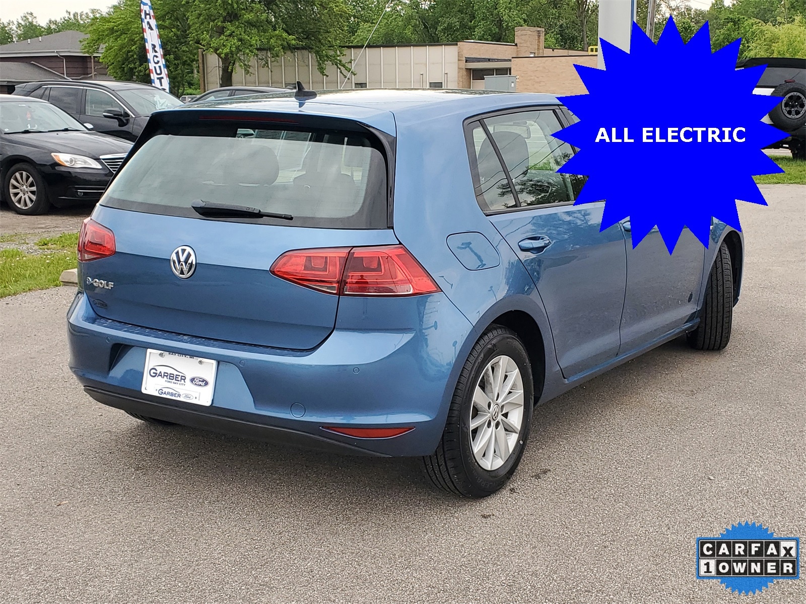 Used 2016 Volkswagen e-Golf e-Golf SEL Premium with VIN WVWPP7AU7GW901216 for sale in Bay City, MI