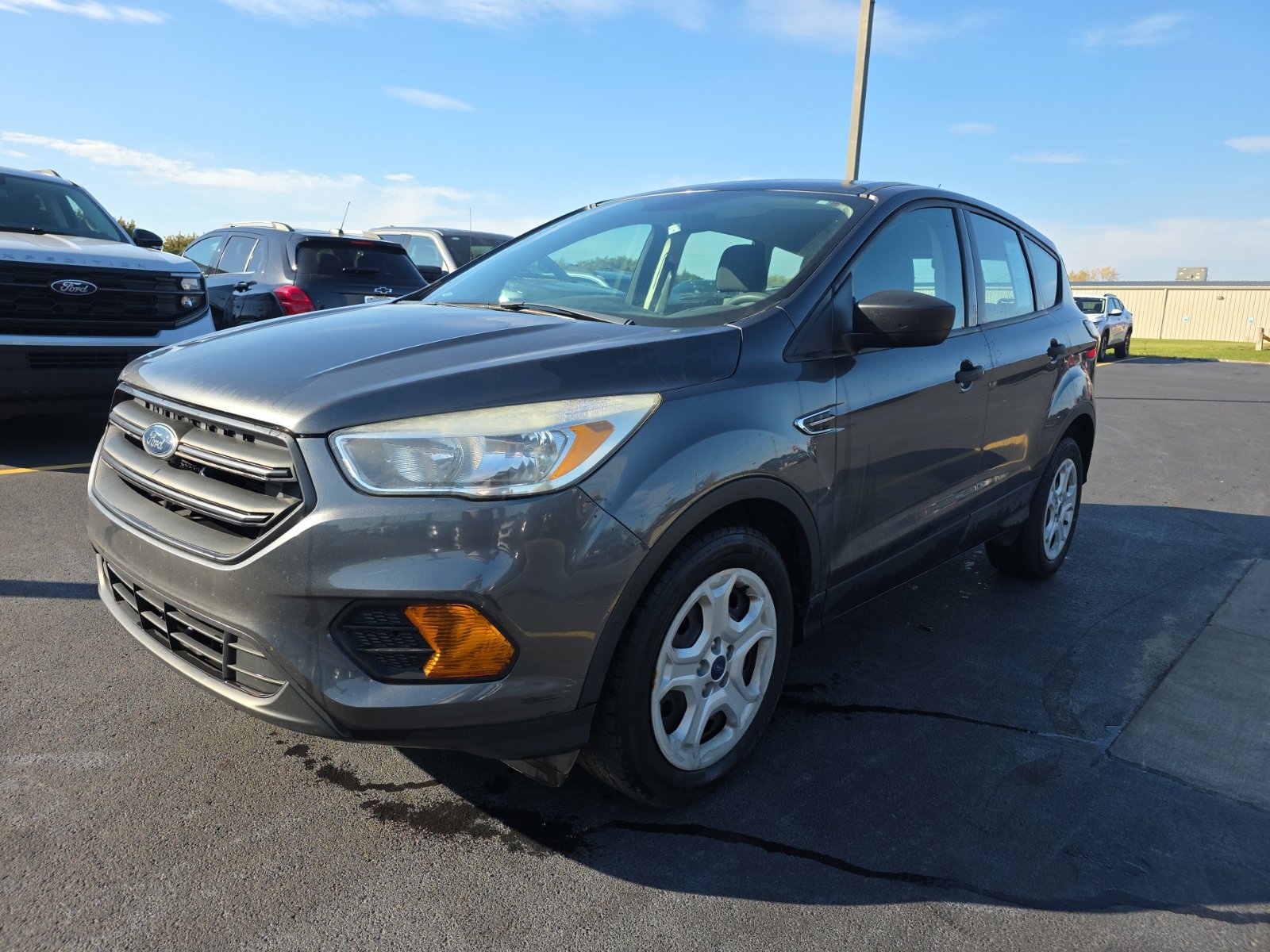 Used 2017 Ford Escape S with VIN 1FMCU0F73HUC94872 for sale in Bay City, MI